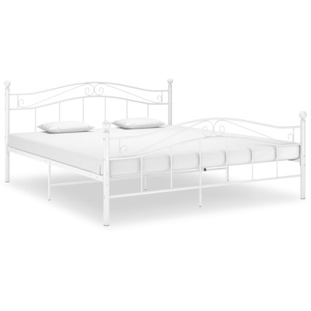 vidaXL Giroletto Bianco in Metallo 200x200 cm
