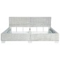Giroletto Grigio in Rattan Naturale 180x200 cm