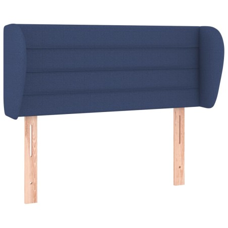vidaXL Testiera ad Orecchio Blu 83 x 23 x 78/88cm in Tessuto
