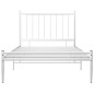 Giroletto Bianco in Metallo 90x200 cm Giroletto Bianco in Metallo 90x200 cm