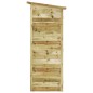 Capanno Attrezzi da Giardino in Pino Impregnato 182x76x175 cm Capanno Attrezzi da Giardino in Pino Impregnato 182x76x175 cm