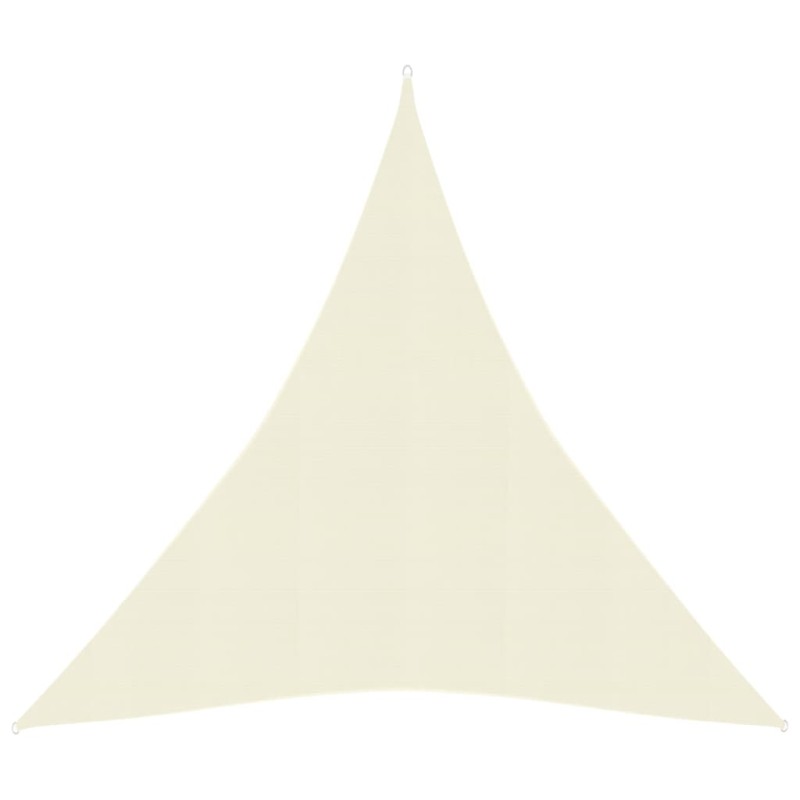 Vela Parasole 160 g/m² Crema 3x4x4 m in HDPE Vela Parasole 160 g/m² Crema 3x4x4 m in HDPE