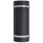 Lampade da Parete da Esterno 2 pz 35 W Nere Semicircolari Lampade da Parete da Esterno 2 pz 35 W Nere Semicircolari