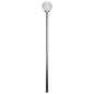 Lampione da Giardino con 2 Lampade 220 cm