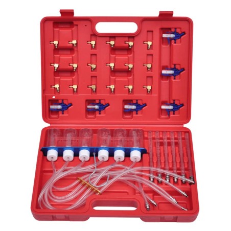 vidaXL Misuratore di Portata per Diesel Common Rail con Set Adattatori
