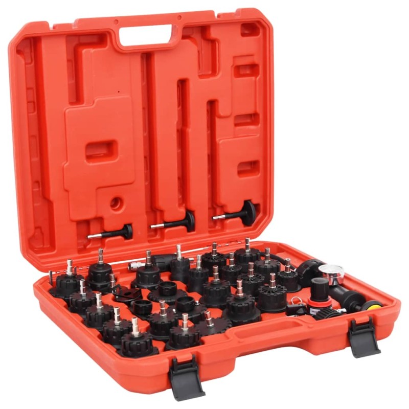 Set Manometro Serbatoio dell'Acqua Universale per Auto 32 pz Set Manometro Serbatoio dell'Acqua Universale per Auto 32 pz