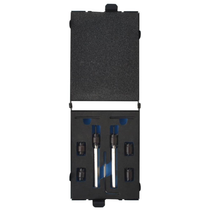 vidaXL Set Perforatrice 9 pz Punti Saldatura HSS vidaXL Set Perforatrice 9 pz Punti Saldatura HSS