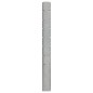 Pali per Recinzione da Giardino 10 pz Argento 200 cm in Acciaio Pali per Recinzione da Giardino 10 pz Argento 200 cm in Acciaio