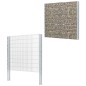Pali per Recinzione da Giardino 20 pz Argento 240 cm in Acciaio Pali per Recinzione da Giardino 20 pz Argento 240 cm in Acciaio