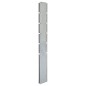 Pali per Recinzione da Giardino 40 pz Argento 160 cm in Acciaio Pali per Recinzione da Giardino 40 pz Argento 160 cm in Acciaio