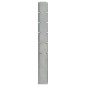 Pali per Recinzione da Giardino 40 pz Argento 160 cm in Acciaio Pali per Recinzione da Giardino 40 pz Argento 160 cm in Acciaio