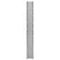 Pali per Recinzione da Giardino 20 pz Argento 160 cm in Acciaio Pali per Recinzione da Giardino 20 pz Argento 160 cm in Acciaio