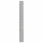 Pali per Recinzione da Giardino 20 pz Argento 200 cm in Acciaio Pali per Recinzione da Giardino 20 pz Argento 200 cm in Acciaio