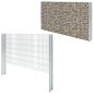 Pali per Recinzione da Giardino 40 pz Argento 180 cm in Acciaio Pali per Recinzione da Giardino 40 pz Argento 180 cm in Acciaio