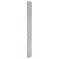 Pali per Recinzione da Giardino 20 pz Argento 220 cm in Acciaio Pali per Recinzione da Giardino 20 pz Argento 220 cm in Acciaio