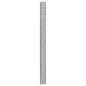 Pali per Recinzione da Giardino 40 pz Argento 260 cm in Acciaio Pali per Recinzione da Giardino 40 pz Argento 260 cm in Acciaio
