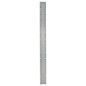 Pali per Recinzione da Giardino 40 pz Argento 260 cm in Acciaio Pali per Recinzione da Giardino 40 pz Argento 260 cm in Acciaio