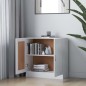 Libreria Bianca 82,5x30,5x80 cm in Legno Multistrato Libreria Bianca 82,5x30,5x80 cm in Legno Multistrato