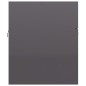 Mobile Sottolavabo Grigio Lucido 80x38,5x46 cm in Truciolato Mobile Sottolavabo Grigio Lucido 80x38,5x46 cm in Truciolato