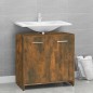 Armadietto Bagno Rovere Fumo 60x33x60 cm in Legno Multistrato Armadietto Bagno Rovere Fumo 60x33x60 cm in Legno Multistrato