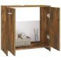 Armadietto Bagno Rovere Fumo 60x33x60 cm in Legno Multistrato Armadietto Bagno Rovere Fumo 60x33x60 cm in Legno Multistrato