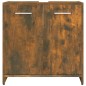 Armadietto Bagno Rovere Fumo 60x33x60 cm in Legno Multistrato Armadietto Bagno Rovere Fumo 60x33x60 cm in Legno Multistrato