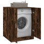 Mobile per Lavatrice Rovere Fumo 71x71,5x91,5 cm Mobile per Lavatrice Rovere Fumo 71x71,5x91,5 cm