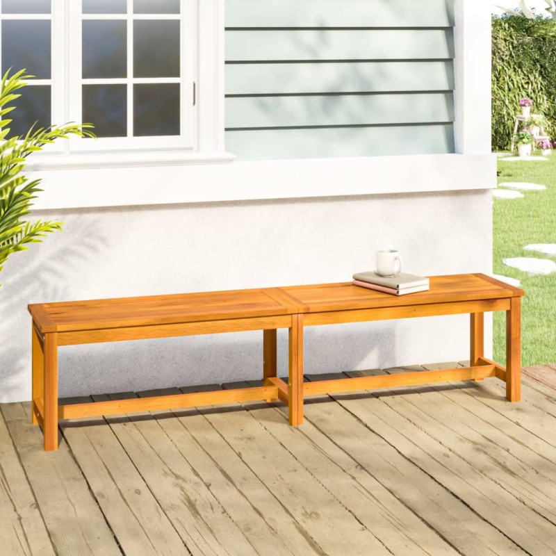 Panca da Giardino 180x35x45 cm in Legno Massello di Acacia Panca da Giardino 180x35x45 cm in Legno Massello di Acacia