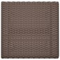 Tavolo Pieghevole da Bistrò Marrone 55x54x71 cm Polyrattan Tavolo Pieghevole da Bistrò Marrone 55x54x71 cm Polyrattan
