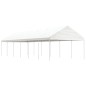Gazebo con Tetto Bianco 13,38x4,08x3,22 m in Polietilene Gazebo con Tetto Bianco 13,38x4,08x3,22 m in Polietilene