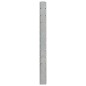 Pali per Recinzione da Giardino 40 pz Argento 240 cm in Acciaio Pali per Recinzione da Giardino 40 pz Argento 240 cm in Acciaio