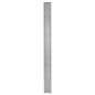 Pali per Recinzione da Giardino 40 pz Argento 240 cm in Acciaio Pali per Recinzione da Giardino 40 pz Argento 240 cm in Acciaio