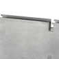 Pali per Recinzione da Giardino 40 pz Argento 240 cm in Acciaio Pali per Recinzione da Giardino 40 pz Argento 240 cm in Acciaio