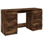 Scrivania Rovere Fumo 140x50x77 cm in Legno Multistrato Scrivania Rovere Fumo 140x50x77 cm in Legno Multistrato