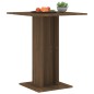 Tavolo da Bistrot Rovere Marrone 60x60x75 cm Legno Multistrato Tavolo da Bistrot Rovere Marrone 60x60x75 cm Legno Multistrato