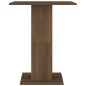 Tavolo da Bistrot Rovere Marrone 60x60x75 cm Legno Multistrato Tavolo da Bistrot Rovere Marrone 60x60x75 cm Legno Multistrato