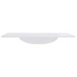 Lavabo da Incasso 800x460x130 mm in SMC Bianco Lavabo da Incasso 800x460x130 mm in SMC Bianco