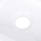 Lavabo 400x220x90 mm in SMC Bianco