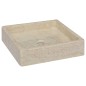 vidaXL Lavandino Crema 40x40x10 cm in Marmo vidaXL Lavandino Crema 40x40x10 cm in Marmo