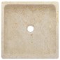 vidaXL Lavandino Crema 40x40x10 cm in Marmo vidaXL Lavandino Crema 40x40x10 cm in Marmo