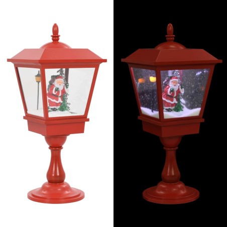 Lampada Natalizia a Piedistallo con Babbo Natale 64 cm LED