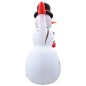 vidaXL Pupazzo di Neve Natalizio Gonfiabile con LED IP44 600cm XXL vidaXL Pupazzo di Neve Natalizio Gonfiabile con LED IP44 600cm XXL
