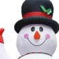 vidaXL Pupazzo di Neve Natalizio Gonfiabile con LED IP44 600cm XXL vidaXL Pupazzo di Neve Natalizio Gonfiabile con LED IP44 600cm XXL