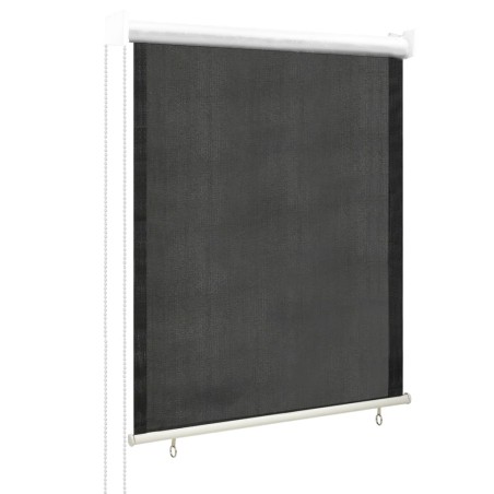 Tenda a Rullo per Esterni 60x140 cm Antracite