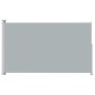 Tenda Laterale Retrattile per Patio 180x300 cm Grigia Tenda Laterale Retrattile per Patio 180x300 cm Grigia