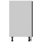 Armadio con Cassetto Nero 80x46x81,5 cm in Truciolato Armadio con Cassetto Nero 80x46x81,5 cm in Truciolato