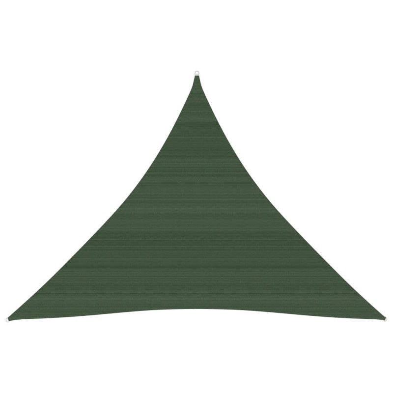Vela Parasole 160 g/m² Verde Scuro 4x4x4 m in HDPE Vela Parasole 160 g/m² Verde Scuro 4x4x4 m in HDPE