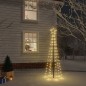 Albero di Natale con Puntale Bianco Caldo 108 LED 180 cm Albero di Natale con Puntale Bianco Caldo 108 LED 180 cm