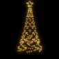 Albero di Natale con Puntale Bianco Caldo 200 LED 180 cm Albero di Natale con Puntale Bianco Caldo 200 LED 180 cm