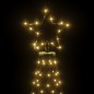 Albero di Natale con Puntale Bianco Caldo 200 LED 180 cm Albero di Natale con Puntale Bianco Caldo 200 LED 180 cm